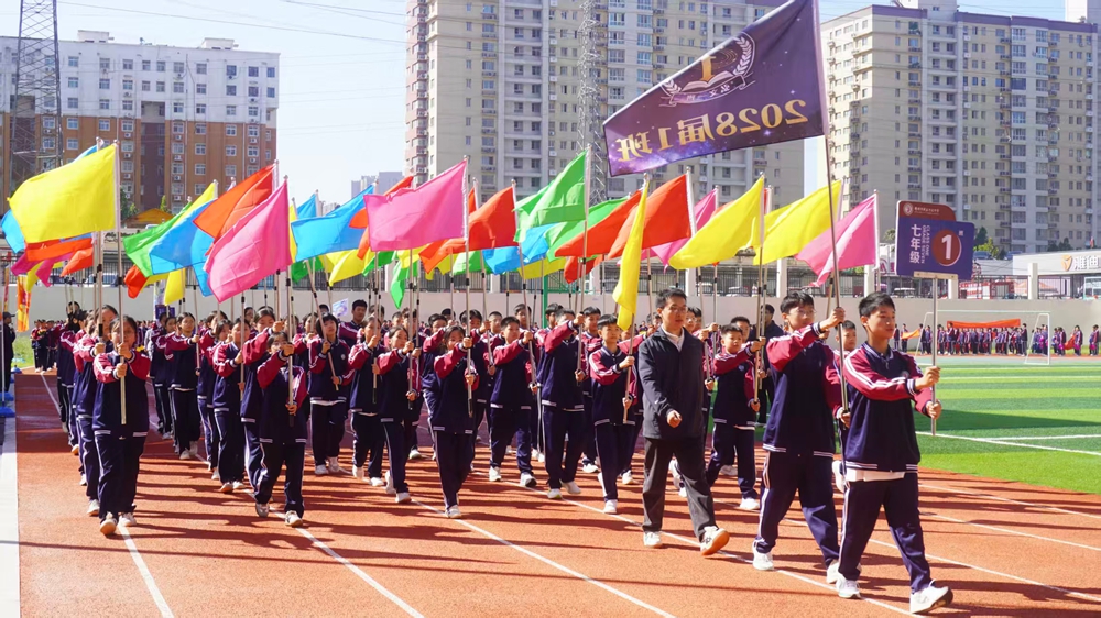 国旗方阵, 融趣味性, 点多 国旗方阵, 融趣味性, 点多